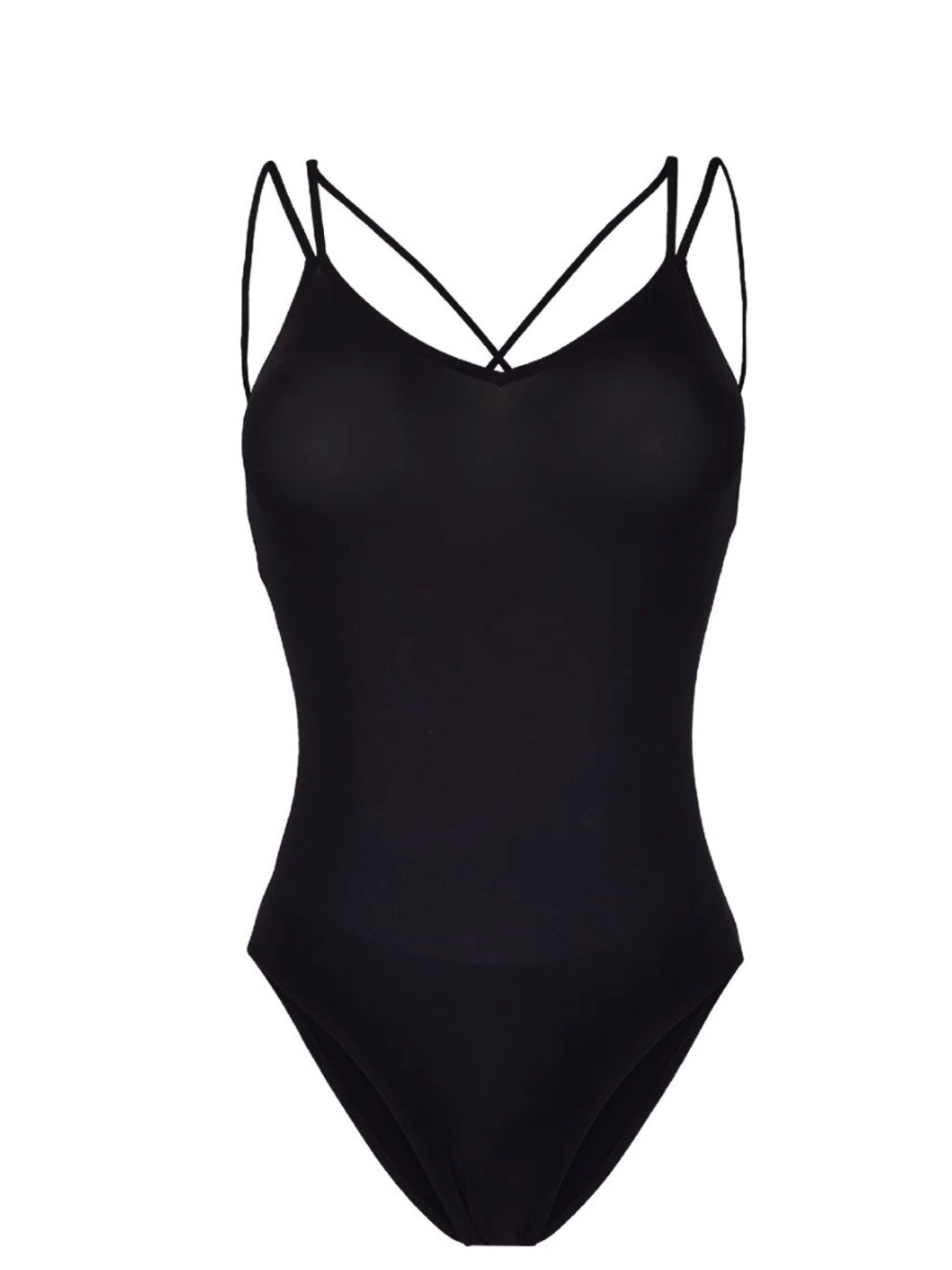 Vilebrequin Black One-Piece Swimsuit Second Skin Effect